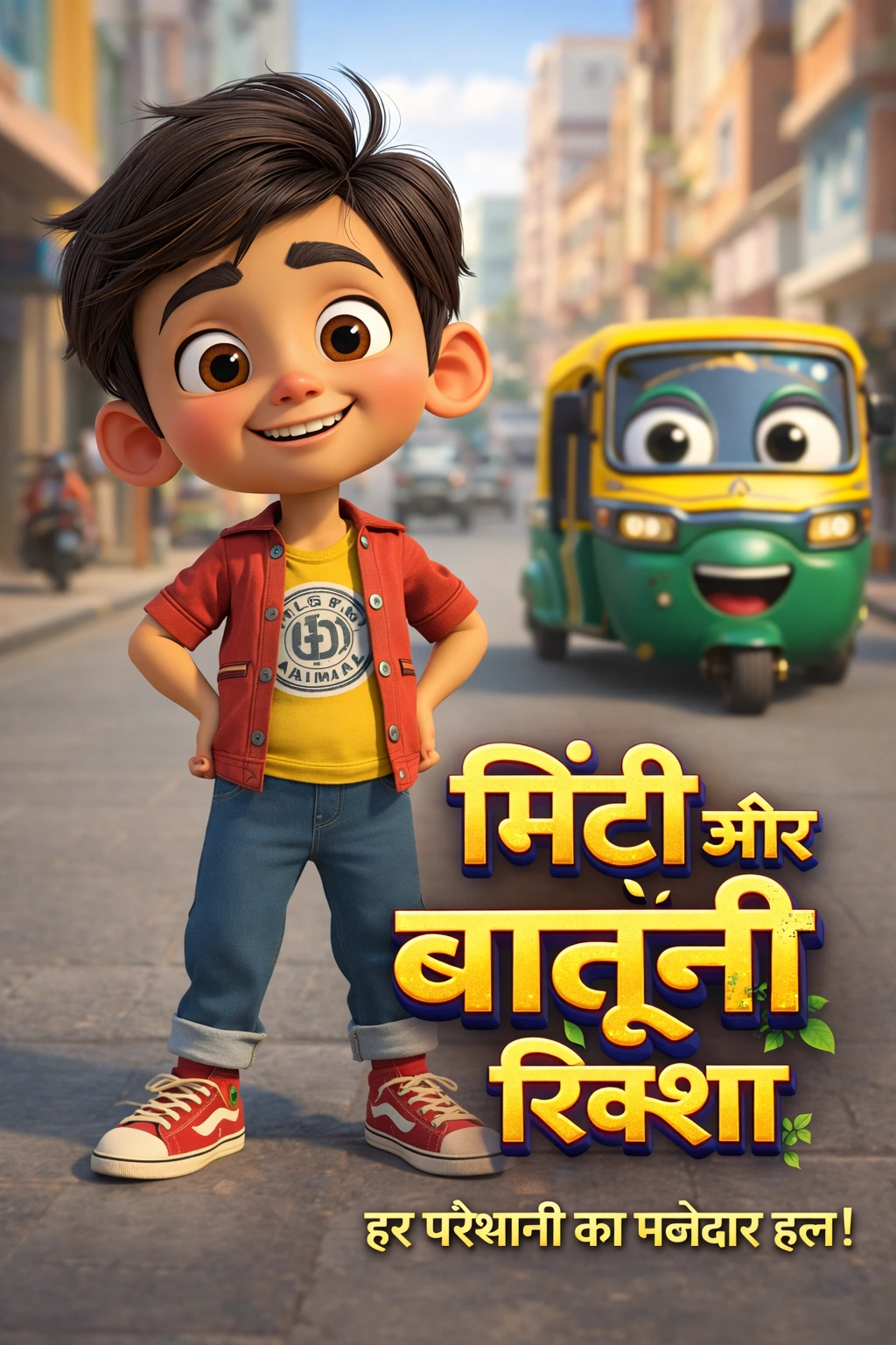 Bunty & the Talking Rickshaw poster