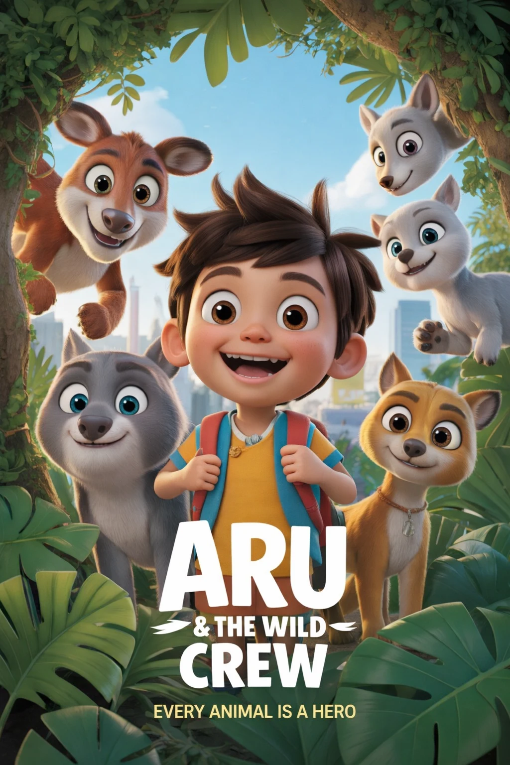 Aru & the Wild Crew poster