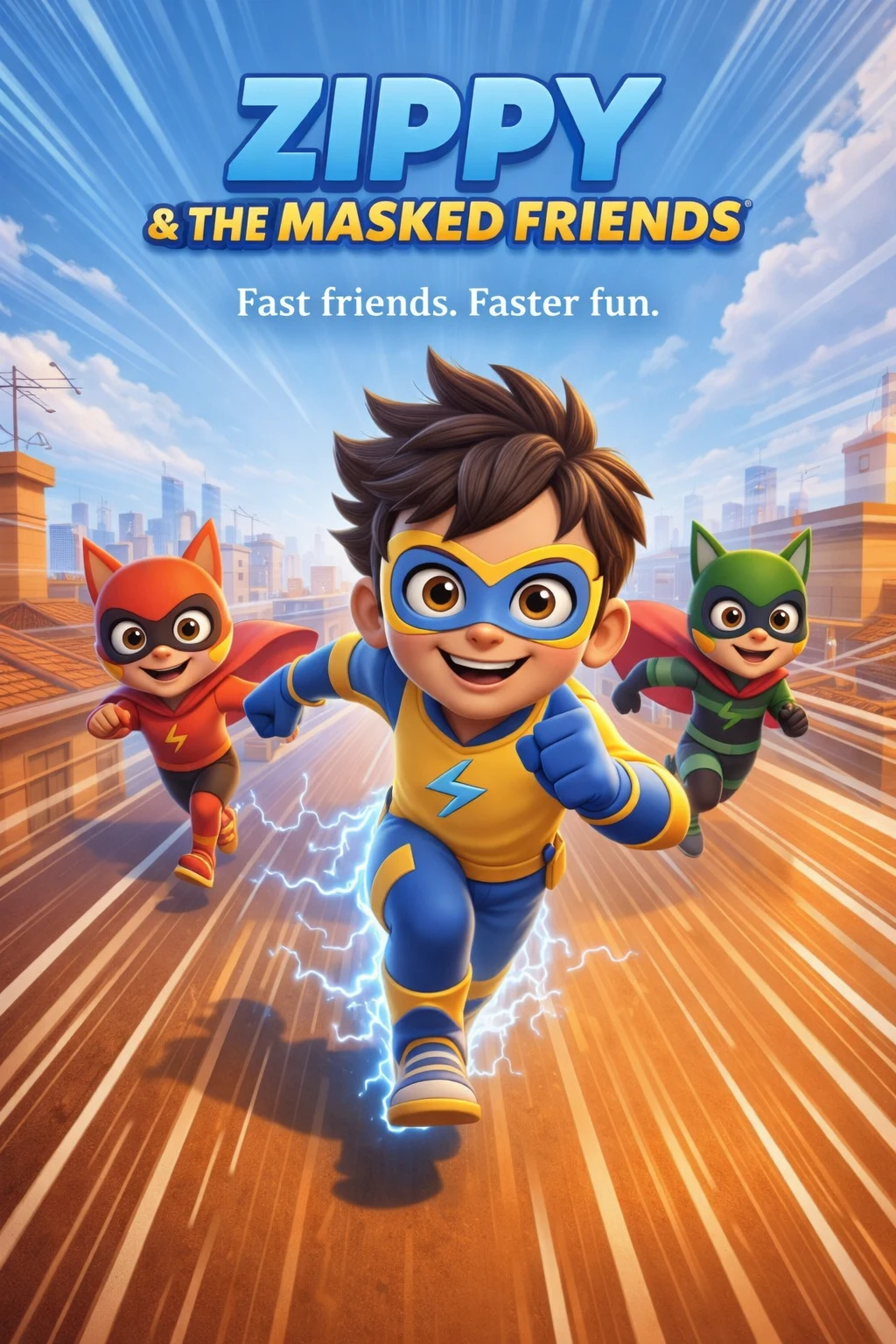 Zippy & the Masked Friends poster